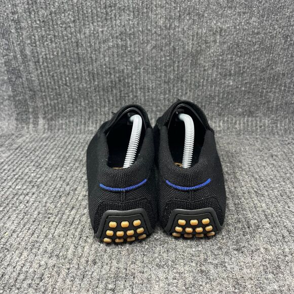 Rothy’s The Tassel Driving Loafer Merino Wool Black Mens Size 9.5 - Picture 4 of 8